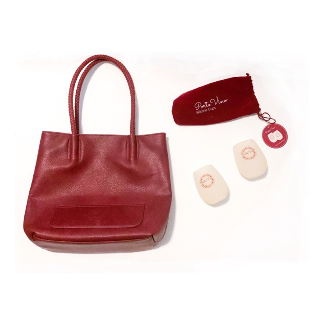 PortoVino Double Pour Tuscany Wine Purse
